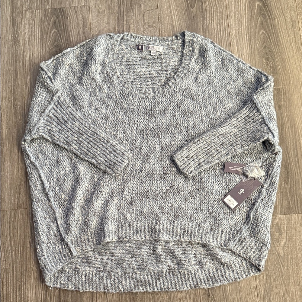 Jennifer Lopez Heathered Gray Women's Sweater